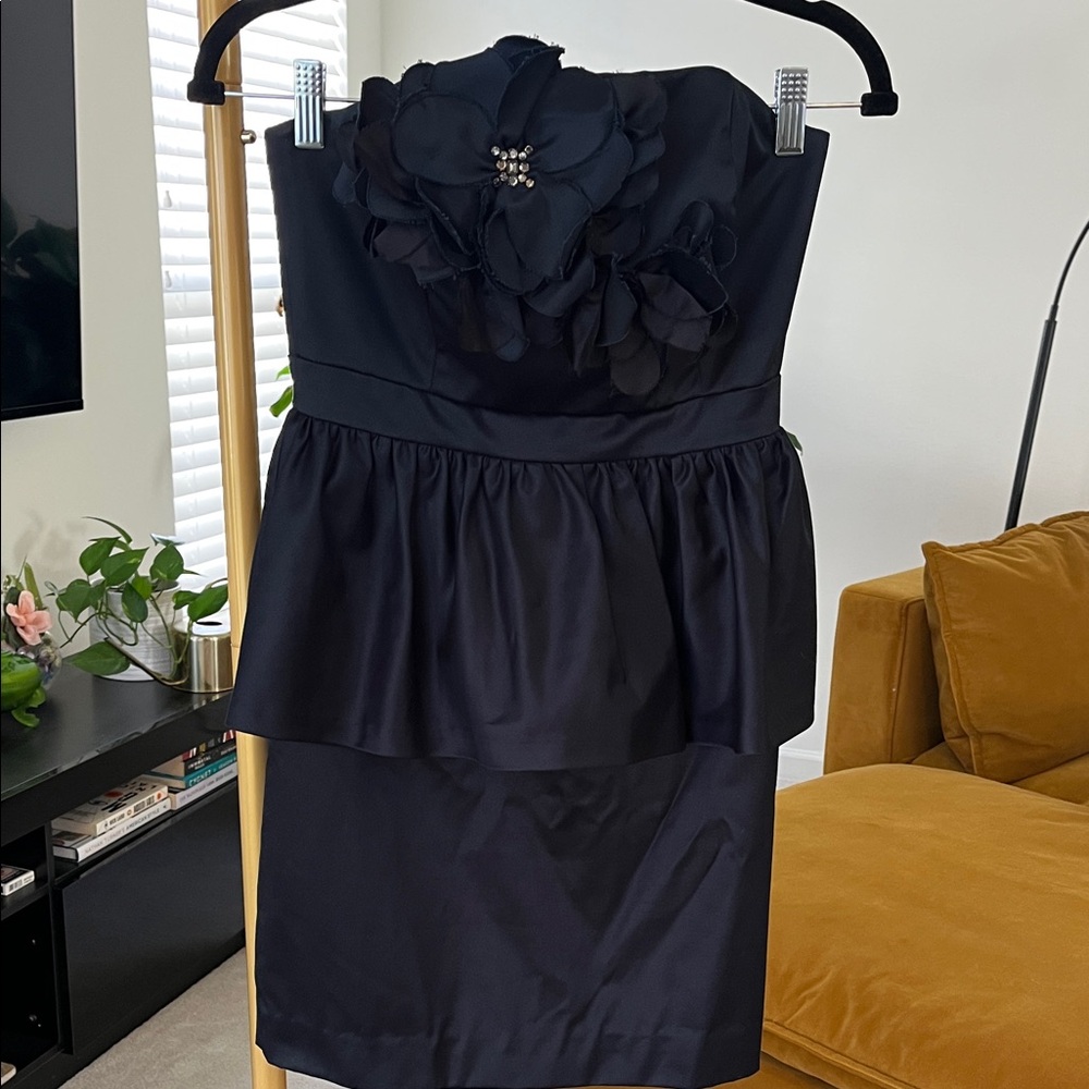 Lilly Pulitzer Black Strapless Dress size 2